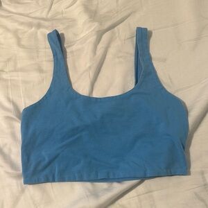 Wild Fable Blue Crop Top